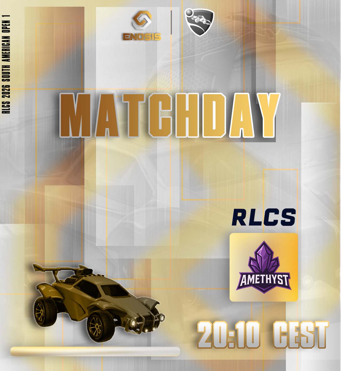 ▫️MATCHDAY▫️

🏆 <a href="/RLEsports/">Rocket League Esports</a> Major 1 SAM Open 1
🆚 <a href="/AmethystRL/">Amethyst</a>
🕗 20:10 CET 
🎥 twitch.tv/del1veryy
🎥 twitch.tv/graci

Main event is starting soon as we get ready with our new squad for our first games together, so let's do this!

<a href="/Lucas06rl_/">Luca$06</a> <a href="/del1veryy/">del1very.</a> <a href="/snipjz/">snipjz.</a>

#OCOE