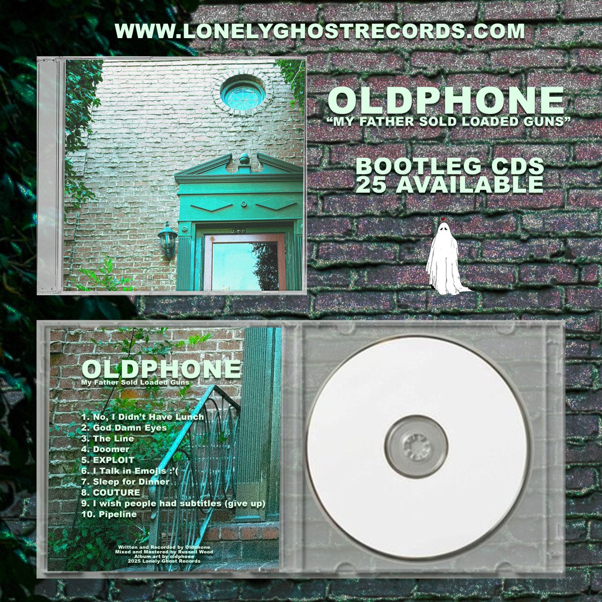 🚨MERCH🚨

You can pick up a copy of "My Father Sold Loaded Guns" by <a href="/oldphonela/">oldphone 🧡🖤</a> on Bootleg CD today on our website or our bandcamp now! You can request personalized covers in your order in the messages!

Link in replies
