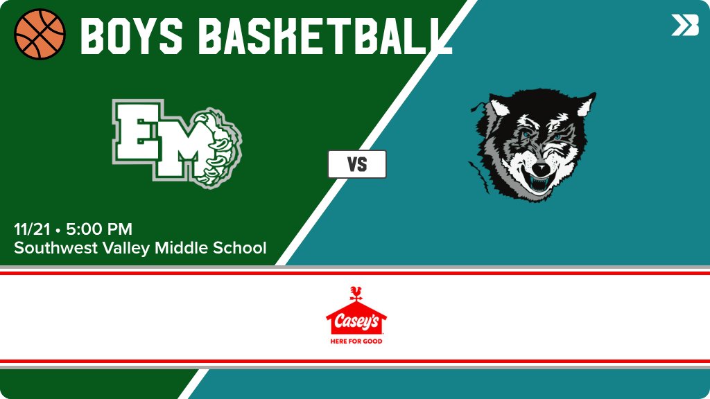 Boys Basketball (7th Grade) Game Day! - Check out the event preview for the The Southwest Valley Timberwolves vs The East Mills Wolverines. It starts at 5:00 PM and is at Southwest Valley Middle School. gobound.com/ia/ihsaa/boysb…