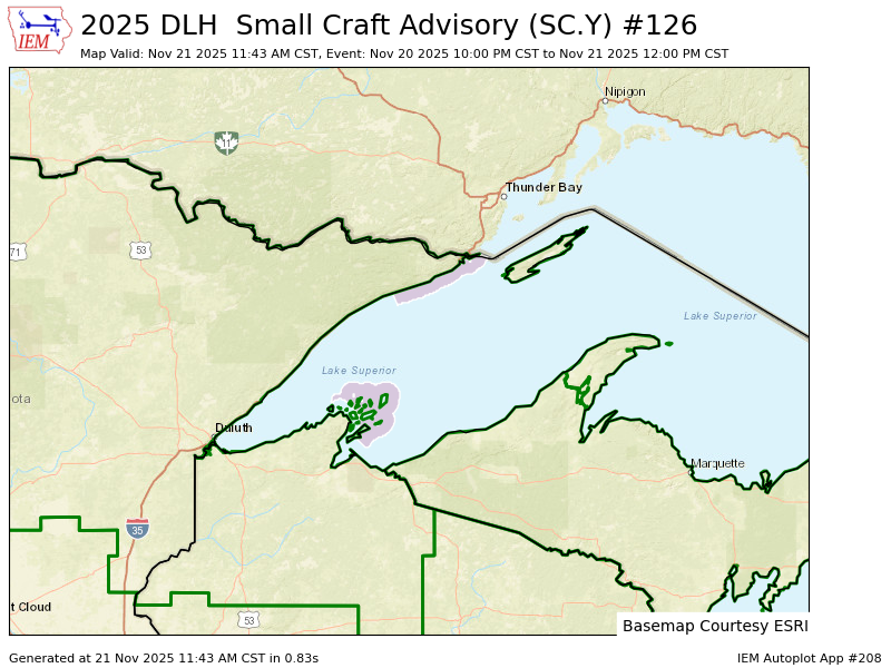 DLH expires Small Craft Advisory (Grand Portage to Grand Marais MN, Outer Apostle Islands Beyond 5 NM from Mainland [LS]) mesonet.agron.iastate.edu/vtec/f/2025-O-…