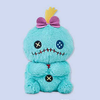 ❤️新品 非売品★スクランプ 光沢 BIG ぬいぐるみ 特大５０cmスティッチ ❤️新品 非売品☆スクランプ 光沢 BIG ぬいぐるみ 特大50cm