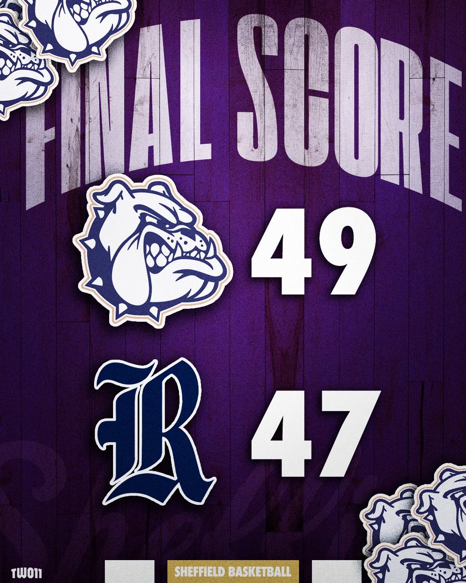 Sheffield Bulldogs Boys Basketball tweet media
