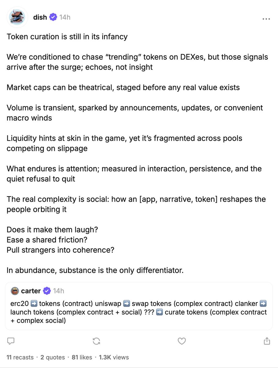 JackDishman's tweet image. In abundance, substance is the only differentiator.