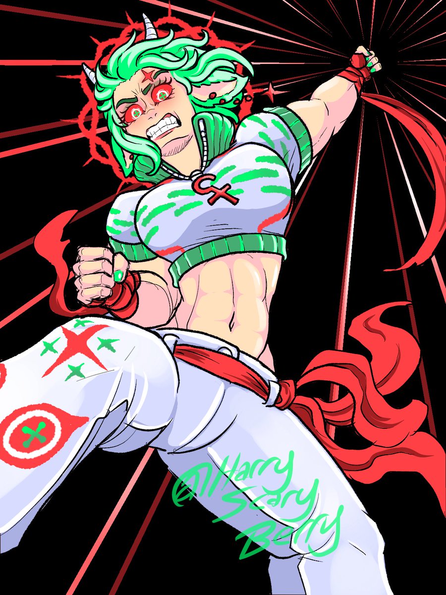 OC 💚🤍❤️
Stiff Arm 💪 
#oc #artmoots
