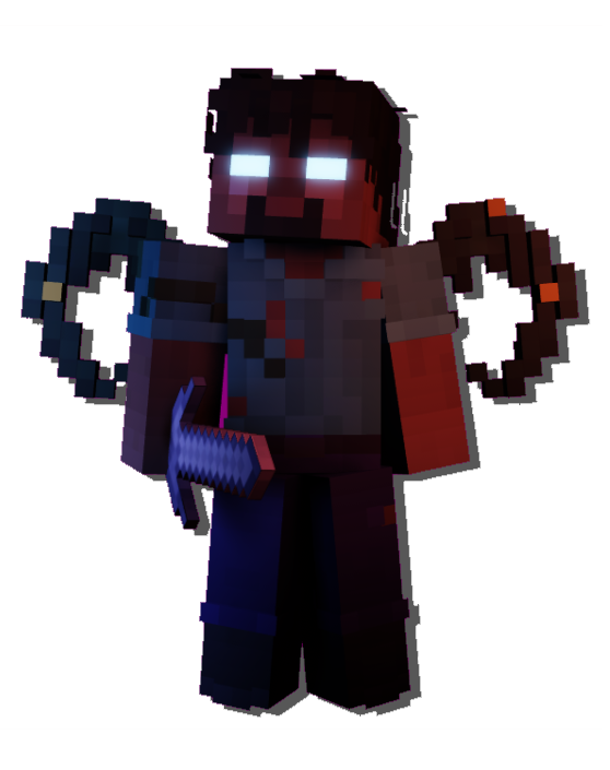 StraightDown303's tweet image. &quot;Whatever they do, he will always be there... watching and observing them.&quot;

Herobrine&apos;s Alt Render for Straight Down!

Made by Yuu!

#StraightDown #ROBLOX #Minecraft #thelucidrobloxia #Herobrine #Entity303