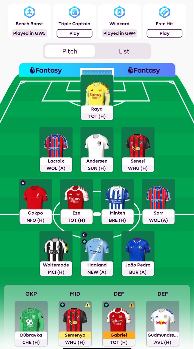 I might just do nothing 🤷🏻‍♂️ #FPL