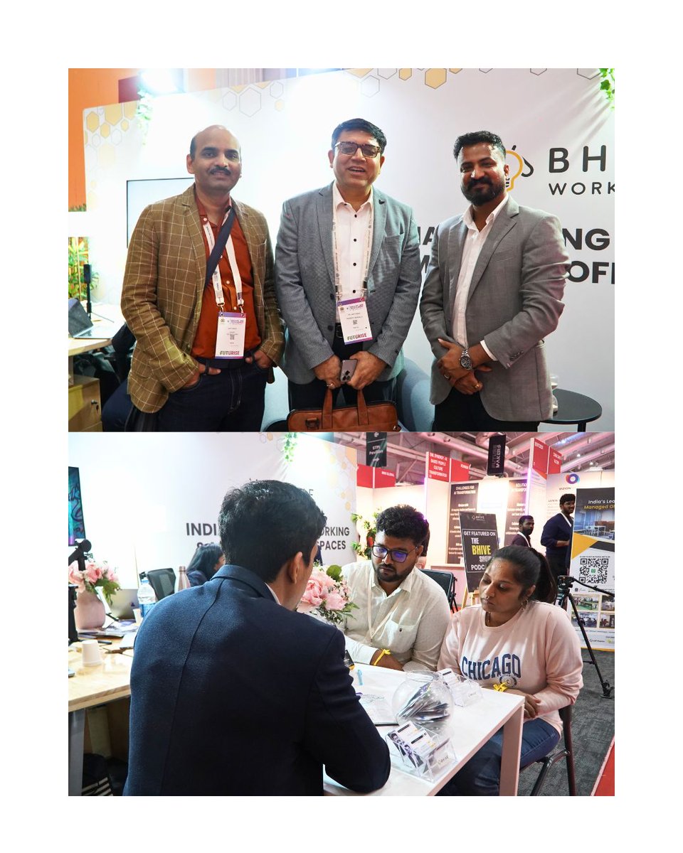 bhiveworkspace's tweet image. The Bengaluru Tech Summit truly lived up to its reputation as the hotspot of innovation. 🚀

And right at the heart of all the hustle, the BHIVE Experience Center became a go-to spot for founders, innovators, &amp;amp; professionals stopped by to network and recharge between sessions.