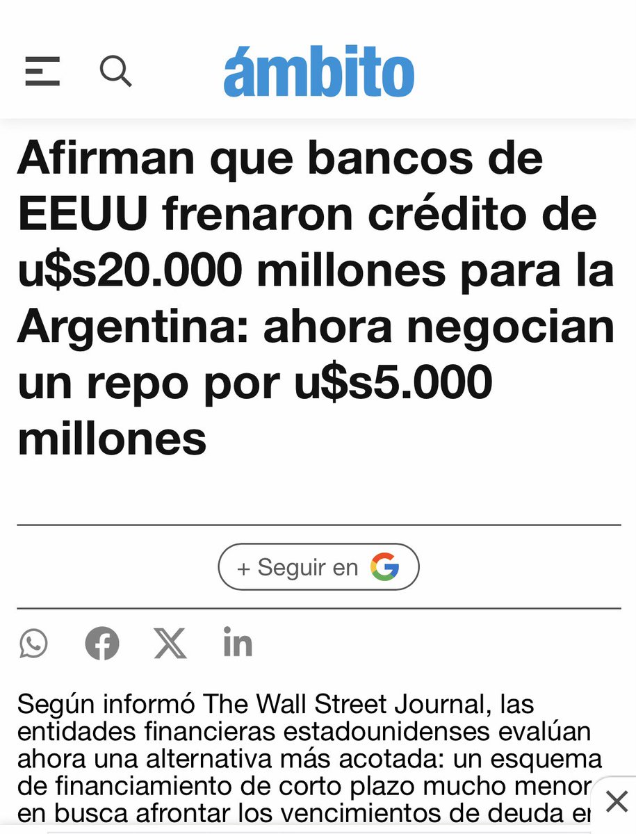 riellodecba's tweet image. 🔴 #BuenosDiasVietcong 

“NO HAY PLATA”

Otra chantada de los “masterclass” @JMilei y @LuisCaputoAR que se cayó 

Parece que los banqueros no creyeron en el “Riesgo Kuka” y pusieron el riesgo “GARCAS” por sobre las boludeces que publican Milei, Caputo y su banda Los Traductores…