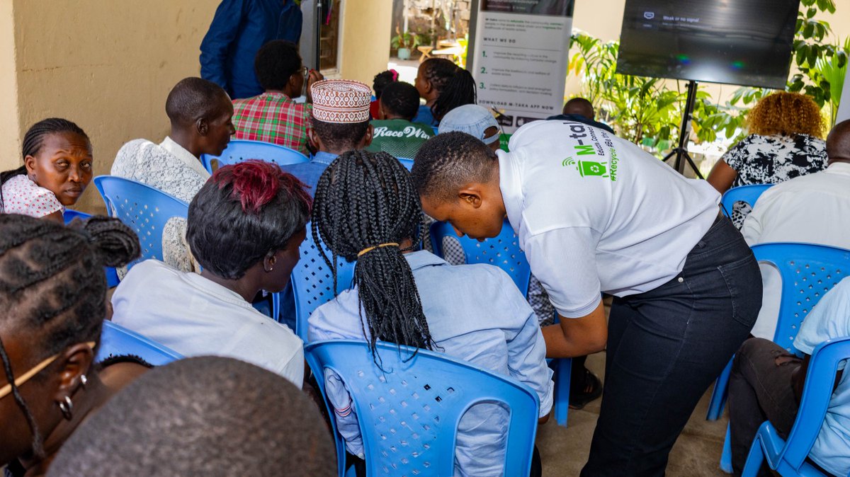 mtaka_solutions's tweet image. M-taka hosted a training in Kisumu with local waste actors &amp;amp; city officials. Led by Directors Benard Ojwang &amp;amp; John Sande, participants learned to use the M-taka platform for better coordination, traceability, and inclusive, tech-enabled waste management.
#SmartWasteSolutions