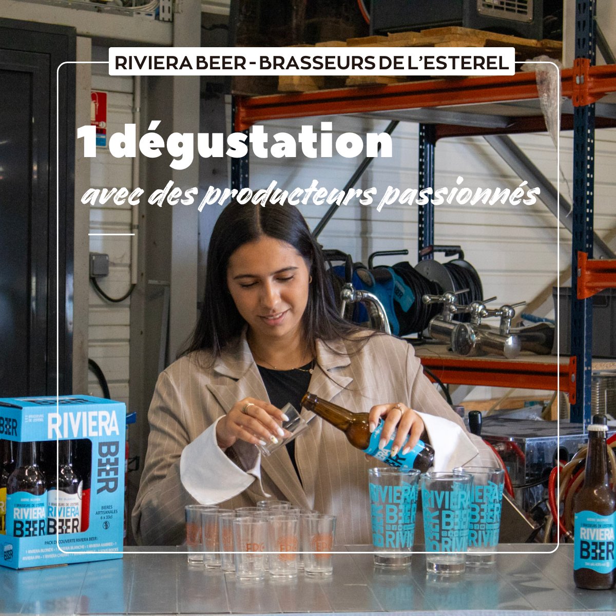 🍺 Zoom sur Riviera Beer, brasseurs 100% locaux !

Des visites animées par deux passionnés, avec découverte &amp; dégustation pour vos groupes 👌

👉 En savoir + : bit.ly/4pgmJqs

#SavoirFaireLocal #Groupes #SortiesGroupes