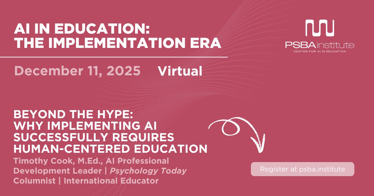 PSBA Institute tweet media