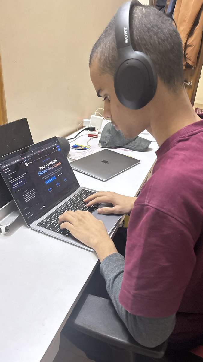 YesKhush_5's tweet image. Be like my brother. 

&amp;gt; He’s 17.
&amp;gt; Doesn’t know shit about code.
&amp;gt; Hates school.
&amp;gt; Built a web app on Lovable yesterday.
&amp;gt; Made his first $1K from a local gym

And now he’s acting like he finally found his thing :)