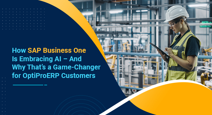 Why SAP Business One + AI = a game-changer for manufacturing: intelligent forecasting, automation, anomaly alerts, and explainable insights.  

Discover more → optiproerp.com/blog/how-sap-b…  

#ERP #AI #ManufacturingTech #OptiProERP