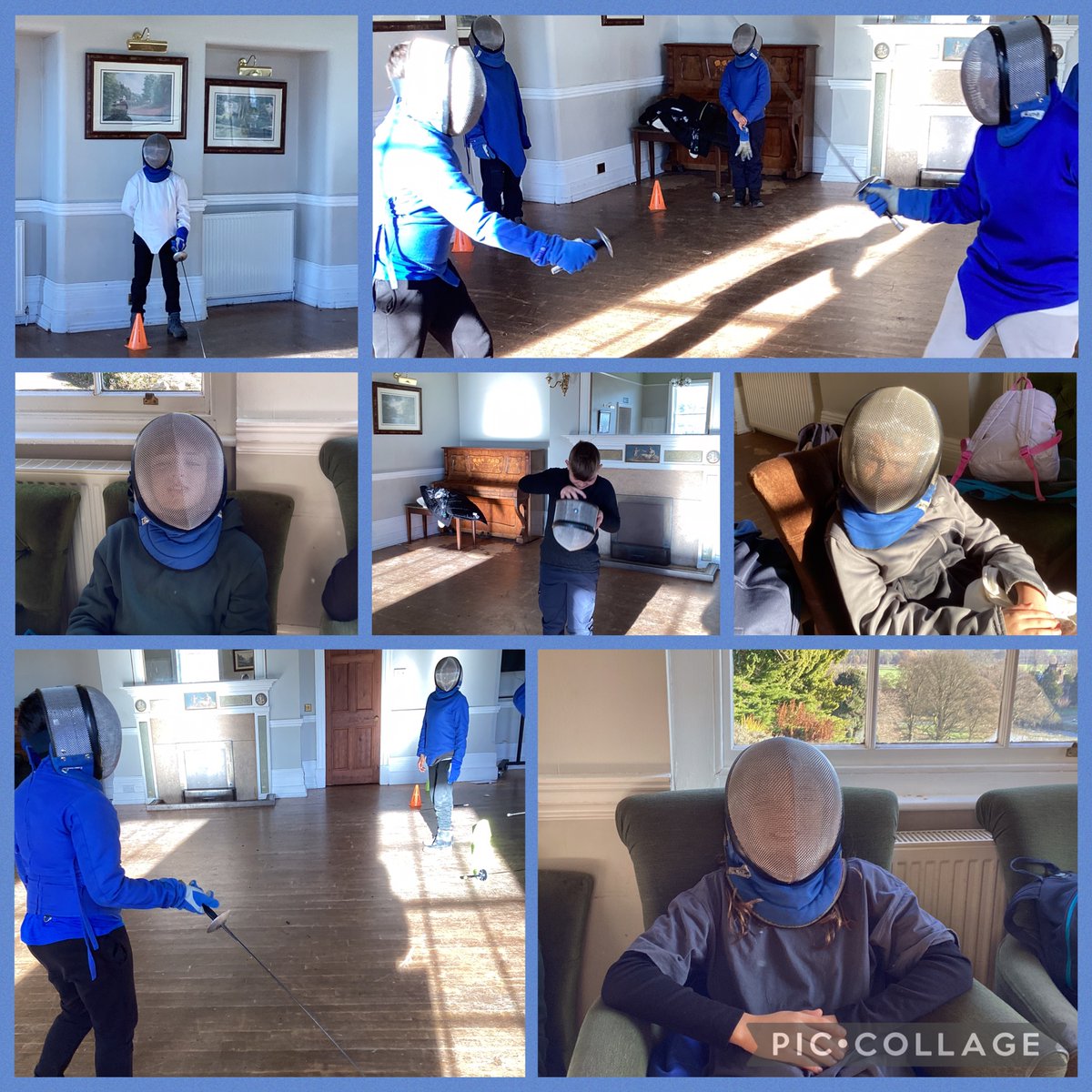Group Six have also loved fencing! <a href="/ManorAdventure/">Manor Adventure</a>