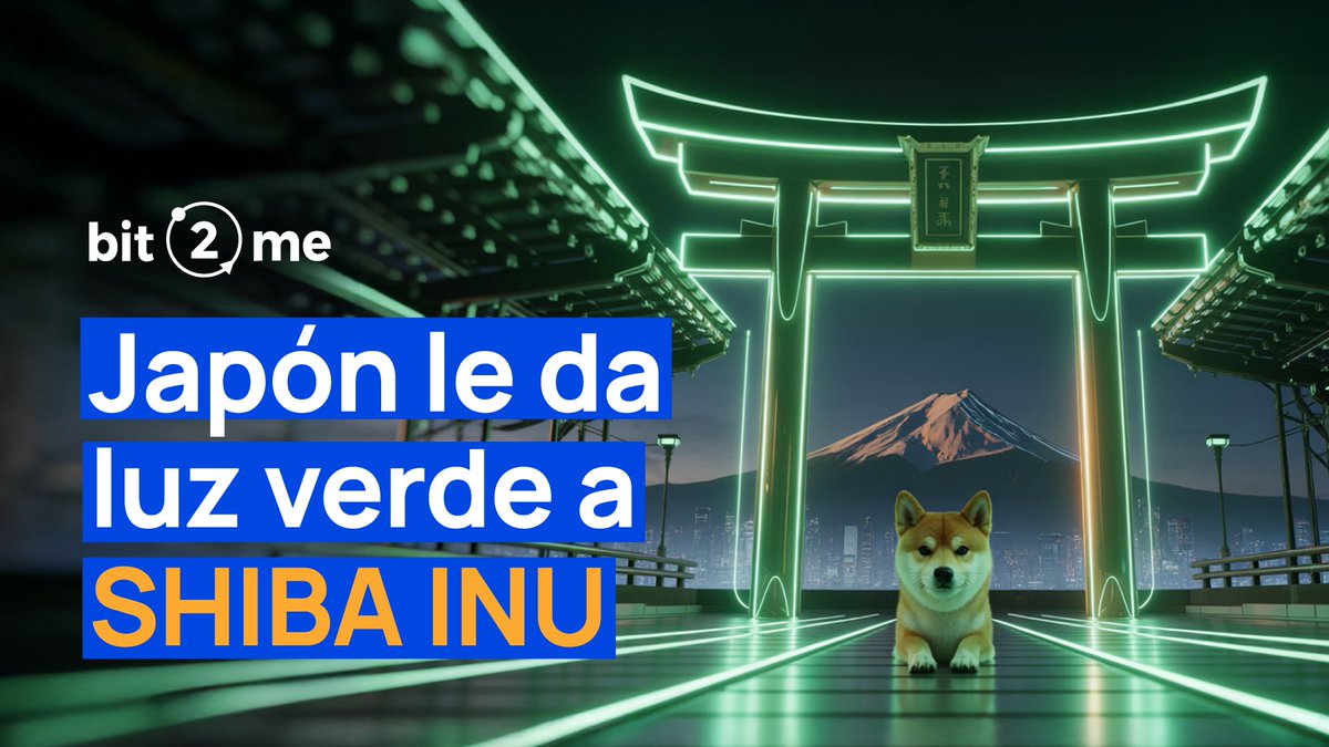 bit2me's tweet image. 🚨 En el noticiario de hoy… 

Shiba Inu acaba de entrar en la “Lista Verde” de Japón, un cambio que podría impulsar aún más la demanda de SHIB.

Esta y más noticias en el canal de YouTube ▶️

youtu.be/YUrLH8m4O68