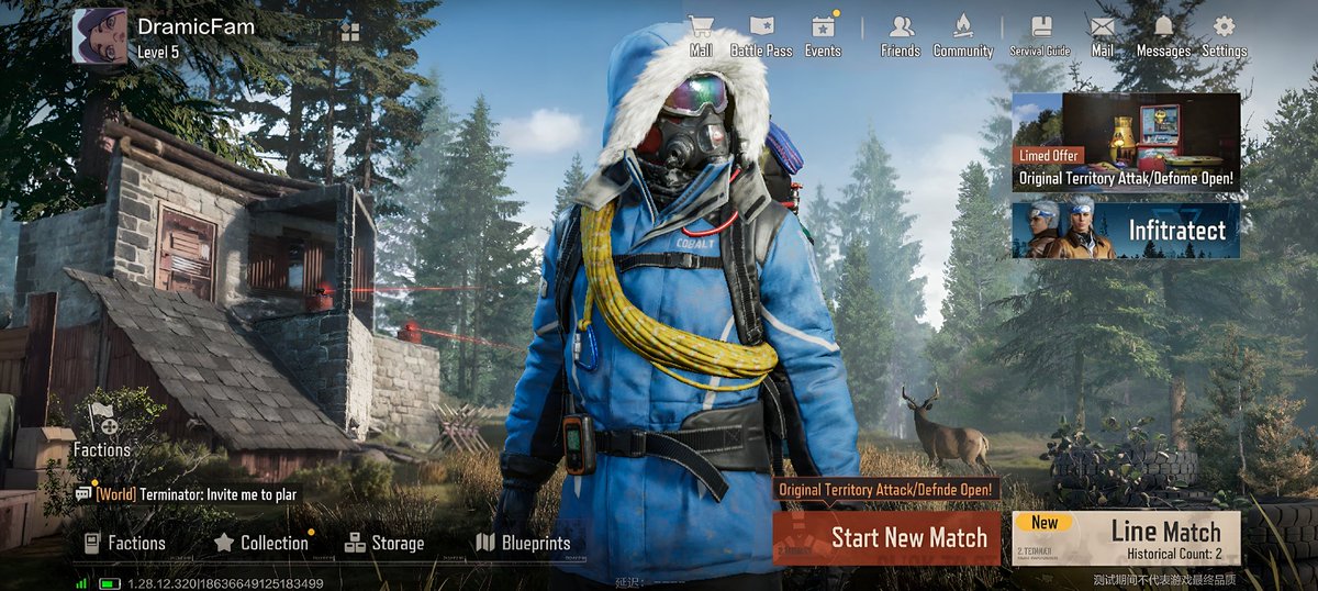 DramicGaming's tweet image. Rust Mobile Global Version Closed Beta Test Will Officially Launch On December 10th,
Just To Be Exact 4 PM (UTC+0)

India Time 9:30 PM
What do you think about this amazing fun game&apos;s PC Port To Mobile?
#RustMobile