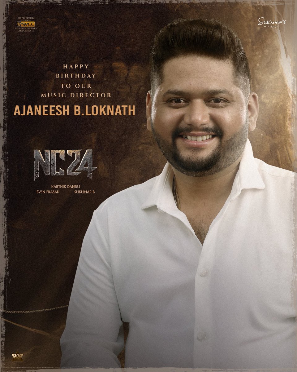 RishabhJShetty's tweet image. Happy Birthday  @AJANEESHB  Sir