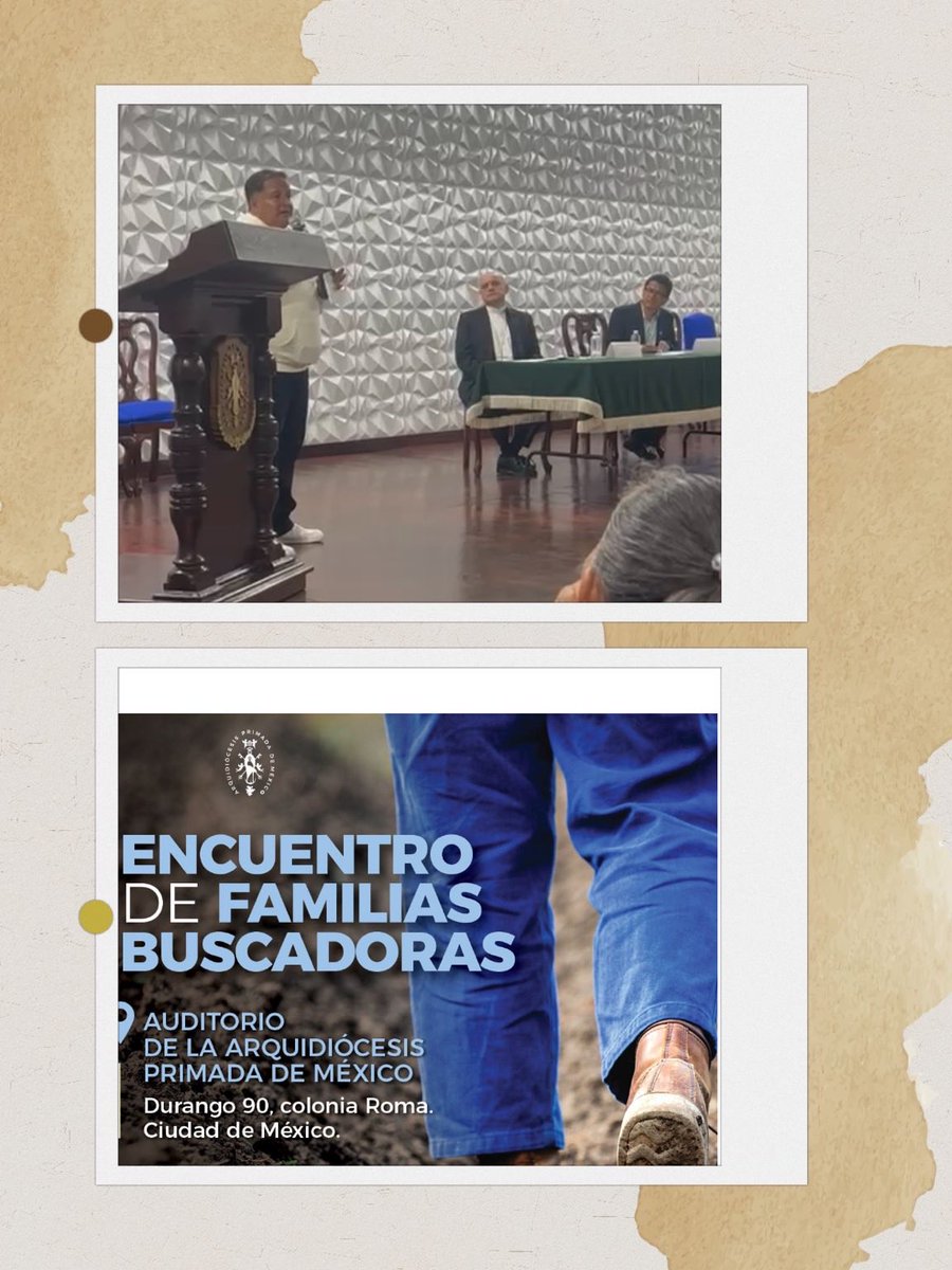 En el encuentro nacional de familias buscadoras, compartiendo la buena práctica en Puebla que atiende el Gobernador <a href="/armentapuebla_/">Alejandro Armenta</a> con los colectivos. 
Presidio este evento nacional Monseñor Javier Acero y Padre Jorge Atilano del Diálogo Nacional Por La Paz.<a href="/JLG_PARRA/">José Luis García Parra</a>  <a href="/idamis35/">Idamis Pastor Betancourt</a>