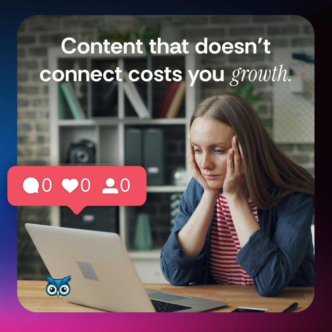 OWLIai's tweet photo. 👉 Business owners: tired of wasting hours on content that flops?
It’s not you, it’s your workflow.
🦉 Owl.i helps you stay real, save time, and actually connect.
🔗 Check it out - https://t.co/4xAlDnC0eg
#BusinessGrowth #Authenticity #OwlDotI https://t.co/o3mBCiusn0