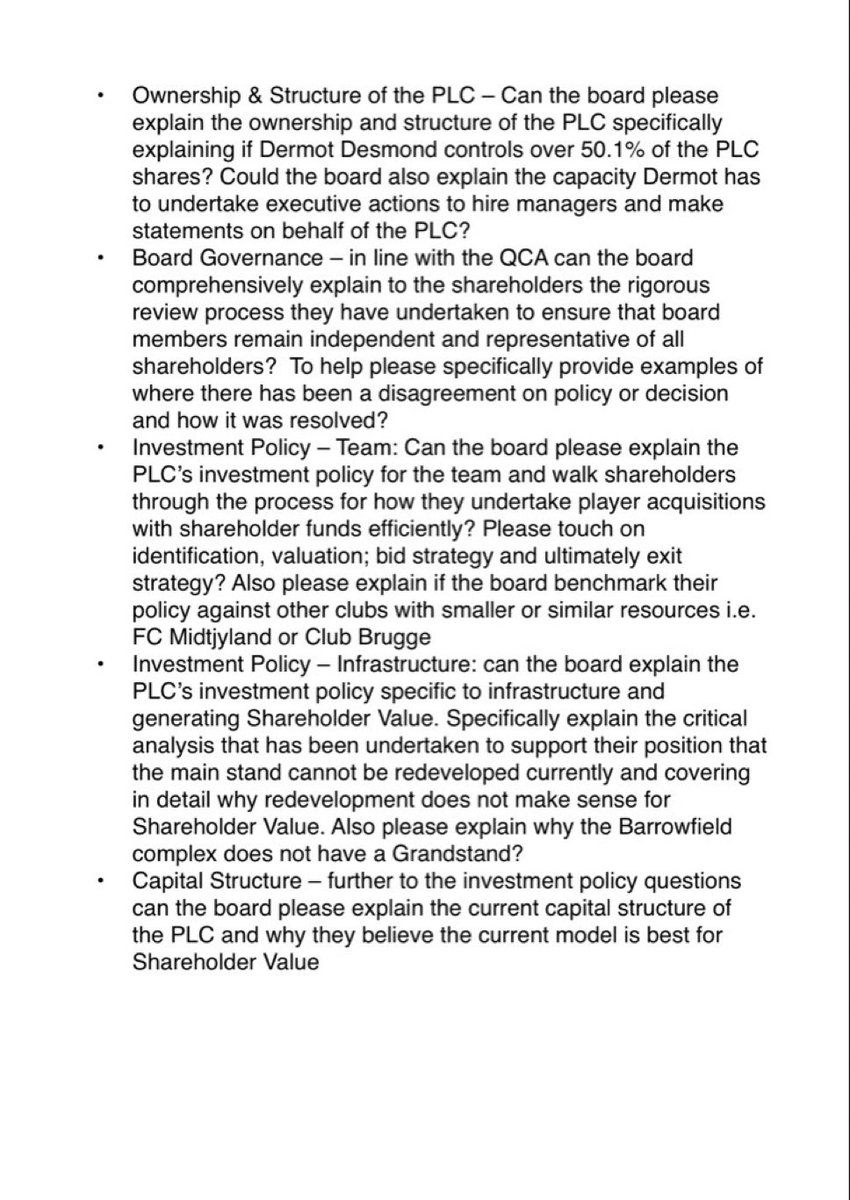<a href="/Celtic67Fins72/">Celtic SC ©®™</a> As shareholders we wanted to ask these questions