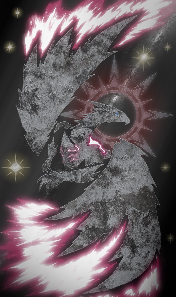 Xotl_art's tweet photo. Argent Sky Render - Valstrax

Redux version of the Crimson Jet Dragon. One of the most ingenious designs for a fantasy creature and top 3 of my favorites. 

If you hear the heavens whistle, don't bother looking up, for the impact is instant.

#monsterhunter #valstrax #digitalart https://t.co/7C6LjIp2LJ