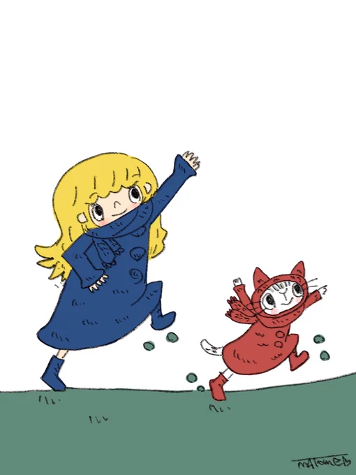 / / 足音がリズムになって心が弾む。