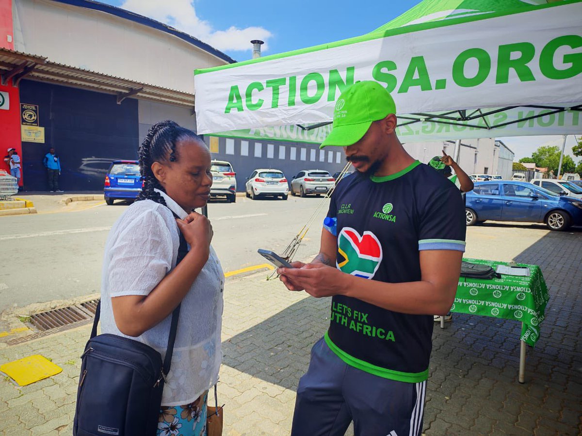 <a href="/COJactionsaREC/">ActionSAJoburg</a> leadership join RegionF on the ground for green Friday campaign today, our mission simple, rebuild and strengthen from the ground