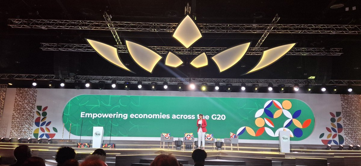 ElieAkili's tweet photo. As the G20 sets the global agenda, the road ahead calls for bold objectives and deeper cooperation. Africa is ready to lead—driving sustainable growth, digital innovation, and climate resilience. The path forward is clear. 

#G20 #AfricaRising #GlobalPartnerships #AfricaAIvillage https://t.co/sC4fHXr5bF