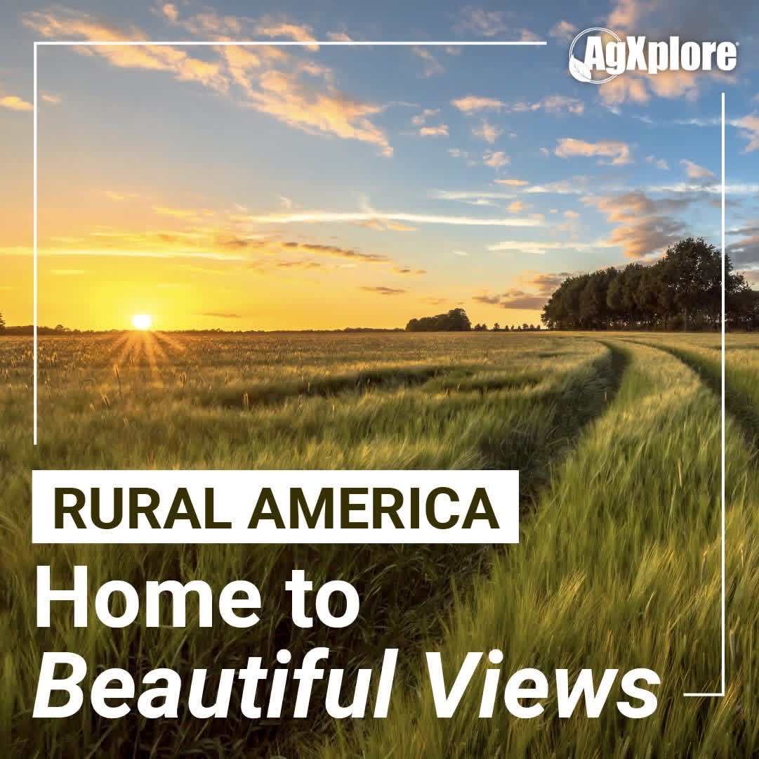 If you grew up hearing, "Let’s go for a drive and look at the fields," you know what rural America is all about. 🌾

Share your favorite farm photo with us in the comments! We’d love to see the beauty of your fields and farms.  #FarmLife #RuralRoots #AgXplore