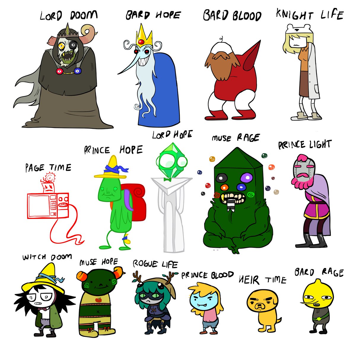 i think people liked this so i did some more #adventuretime #Homestuck