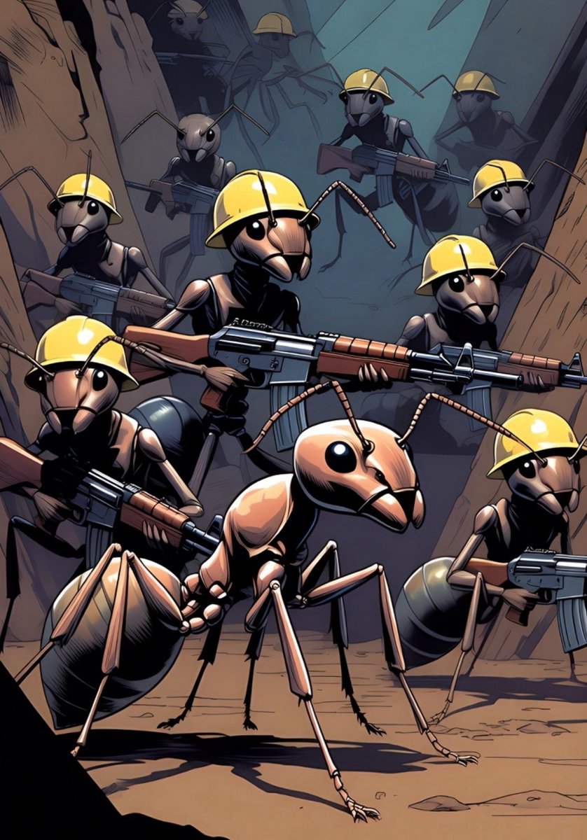 feeddmee's tweet image. $ant army formation