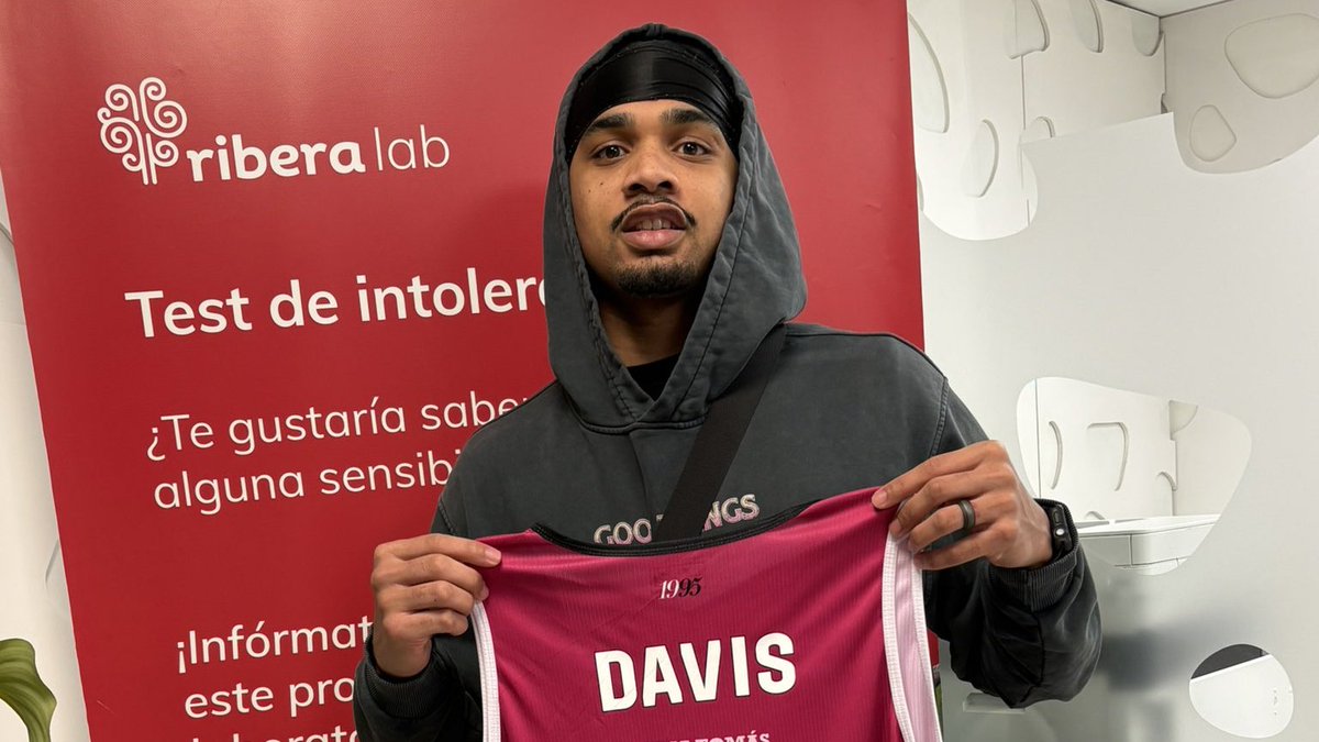 CompeticionFEB's tweet image. 🚨 Mercado #PrimeraFEB: El Grupo Caesa @cb_cartagena incorpora a su plantilla a Jordan Davis

▶ Jugador con experiencia internacional que conoce tanto la @ACBCOM como la #PrimeraFEB

🗓️ 1997 | 📏 1,88 m.
⛹️‍♂️ Base | 🌍 Estadounidense

📝 Más información ⬇️
feb.es/2025/11/21/bal…