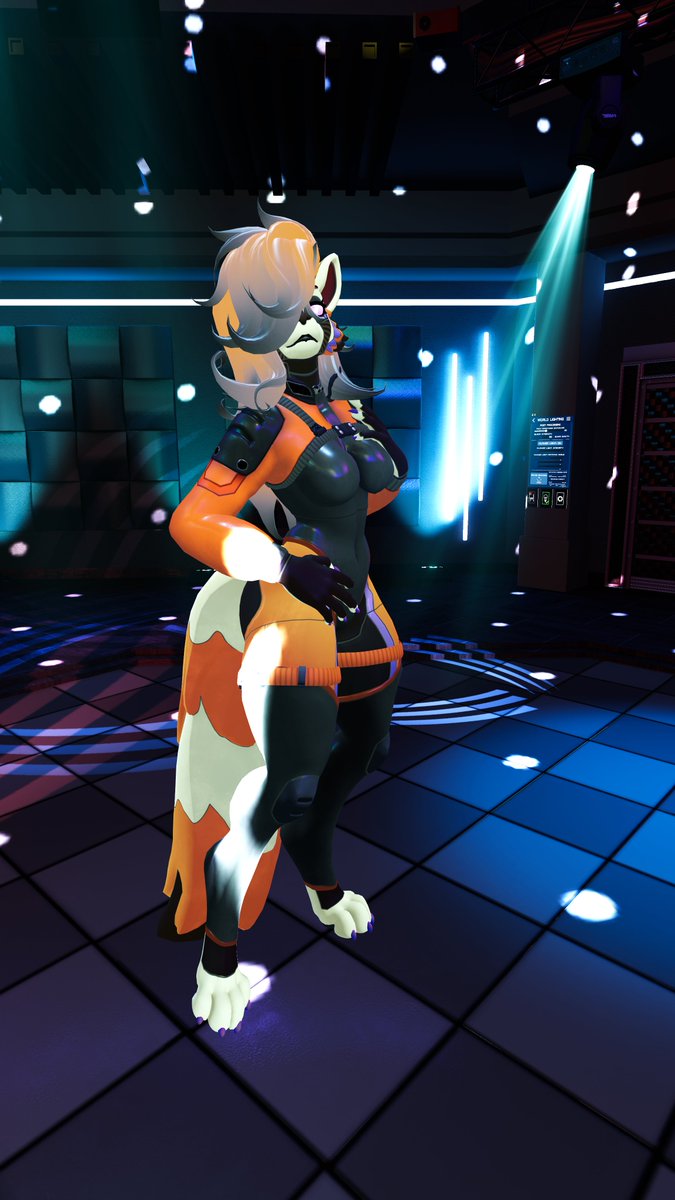 Hii, im released some cyberpunk clothes for a beautiful
SpaceYeen by <a href="/LiindyVR/">Liindy</a> 

You can find it on my Jinnxy:
jinxxy.com/DrowsyFirefox/…
Or Gumroad:
drowsyfirefox.gumroad.com/l/NeonStrayOut…