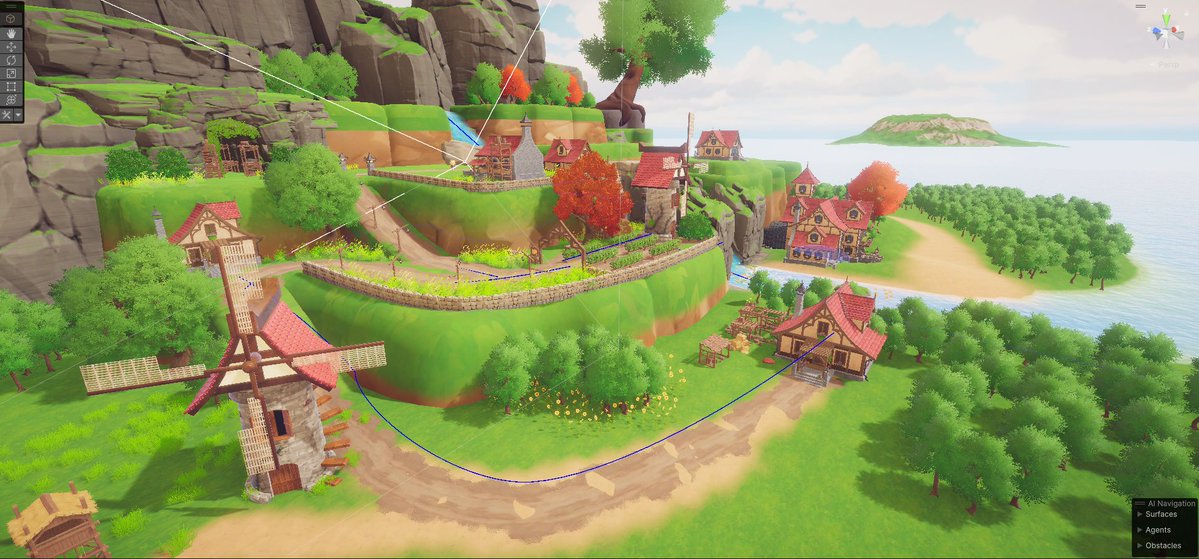 RESET1777's tweet image. Shiba Farm Map is currently in development!!(ฅ^•ﻌ•^ฅ)#ShibaFarm #gamedev #UnityGame #UnityDev