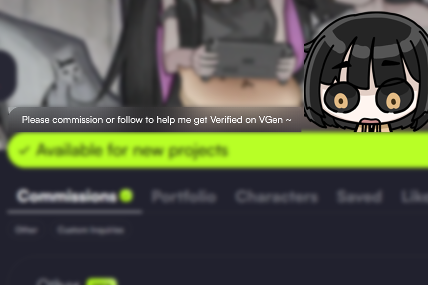 taonuola's tweet photo. Commission open! Help me get verified on VGen🥺
#Vgen https://t.co/17x8itZ6Mg