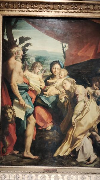 alfredlanda's tweet photo. Cuadros q nos hablan de otros cuadros, y nos indican la posicion de privilegio que tenían, como en este con Maria Luisa de Habsburgo, 2ª mujer de Napoleón, premiando a los estudiantes de la Galeria de Arte de Parma, con La Virgen de San Jerónimo y la Virgen del Cuenco.
#Guercino https://t.co/v6r7jsdPuW