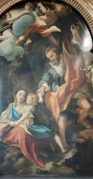 alfredlanda's tweet photo. Cuadros q nos hablan de otros cuadros, y nos indican la posicion de privilegio que tenían, como en este con Maria Luisa de Habsburgo, 2ª mujer de Napoleón, premiando a los estudiantes de la Galeria de Arte de Parma, con La Virgen de San Jerónimo y la Virgen del Cuenco.
#Guercino https://t.co/v6r7jsdPuW