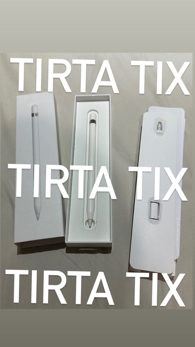 tirtatix's tweet photo. @itbfess_x hii kak aku adaa gen 1 jual murahh karena memang udah ganti ipad, kalau berminat dm yaa kebetulan aku bsk ke itb jadi bisa sekalian!! mungkin kalau mau tanya2 dulu juga bisaa karena msh fullset yaaa!! https://t.co/wmAwWmZAF1
