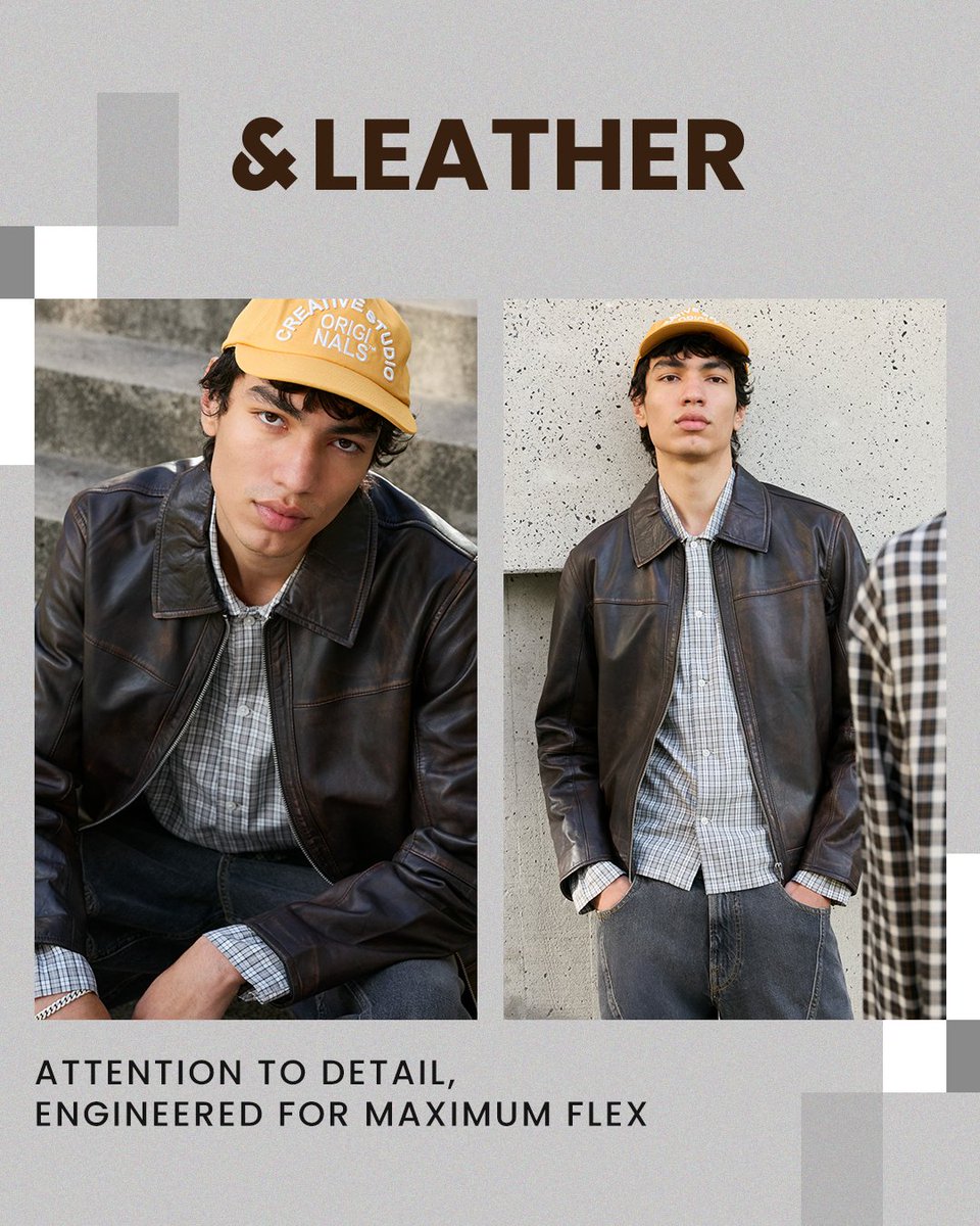 JackJonesIndia's tweet image. Leather jackets built for bad ideas and bold
entrances 🤝​

Shop the coolest leather jackets in stores or on bit.ly/JJ_Leather
​
#JACKJONESIndia #DontHoldBack ​ #LeatherCollection