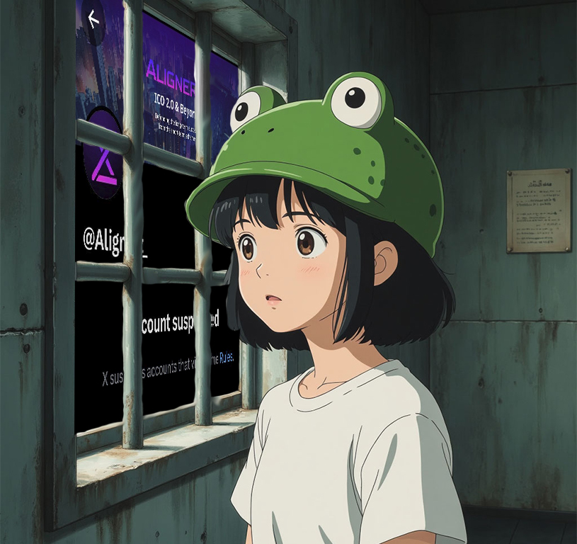 cryptofrogl's tweet image. I can hear our swamp is in trouble – the official @AlignerZ_ account has been blocked!

But that won&apos;t stop the real builders! The community has been writing nonstop for two months now! 🔥

Case number #MIRC-104540. This isn&apos;t evasion, just a misunderstanding and difficult…