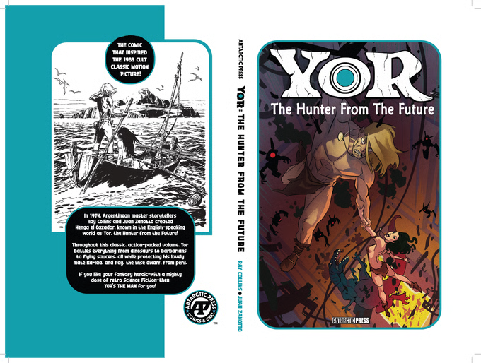 BlackJackPress's tweet photo. Hunkered down writing but came across a Kickstarter that looks so insane that it needed backing! Never knew the "midnight movie" Yor was based on a comic! Can't wait for this @AntarcticPress reprint! https://t.co/EeskTQ90xH https://t.co/0tK1xDE6vF
