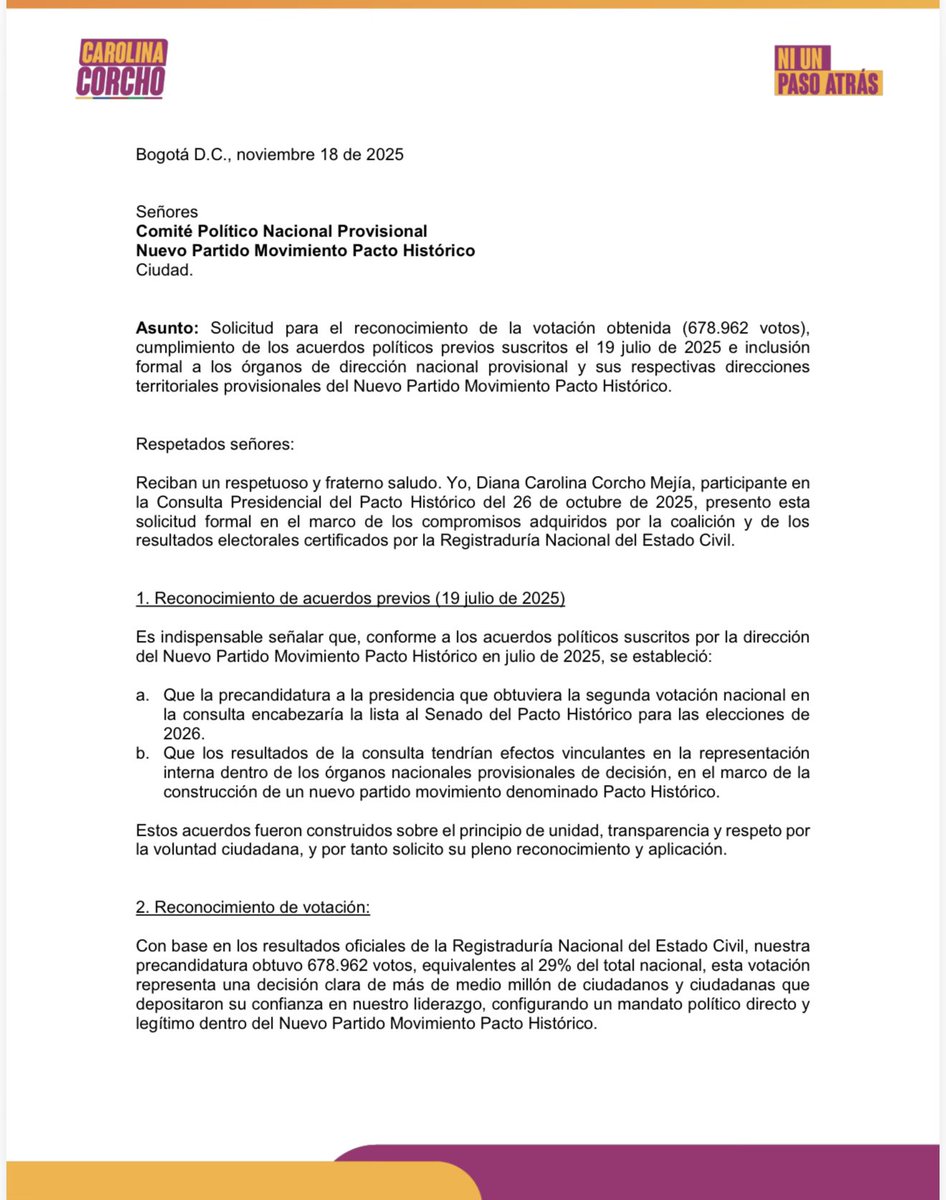 Veeduría Colombia Humana tweet media