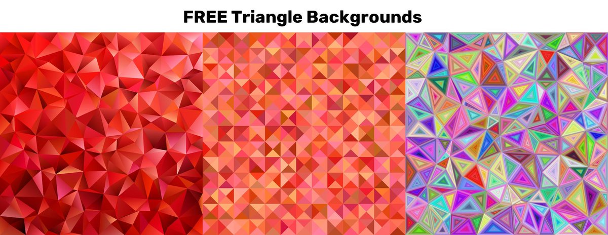 DavidZydd's tweet image. FREE Triangle Backgrounds  freepik.com/collection/fre… #FREE #FreeAsset #FreeGraphicDesign #airdrop #FreeDesigns