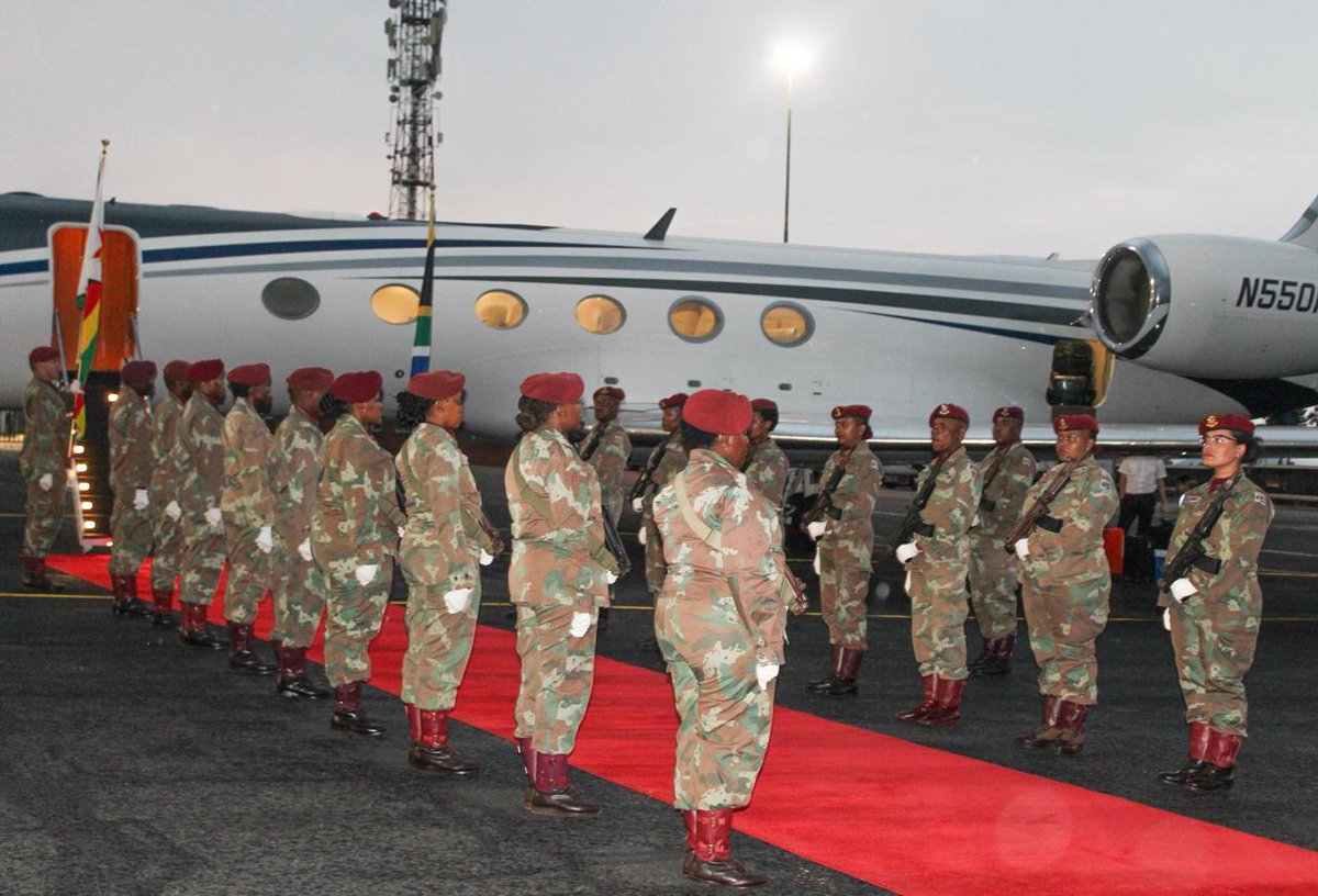 The  South African Military Health Service had the honour of welcoming His  Excellency, Vice President Constantino Chiwenga of Zimbabwe, at Lanseria  International Airport ahead of the G20 Summit scheduled for 22–23  November 2025.