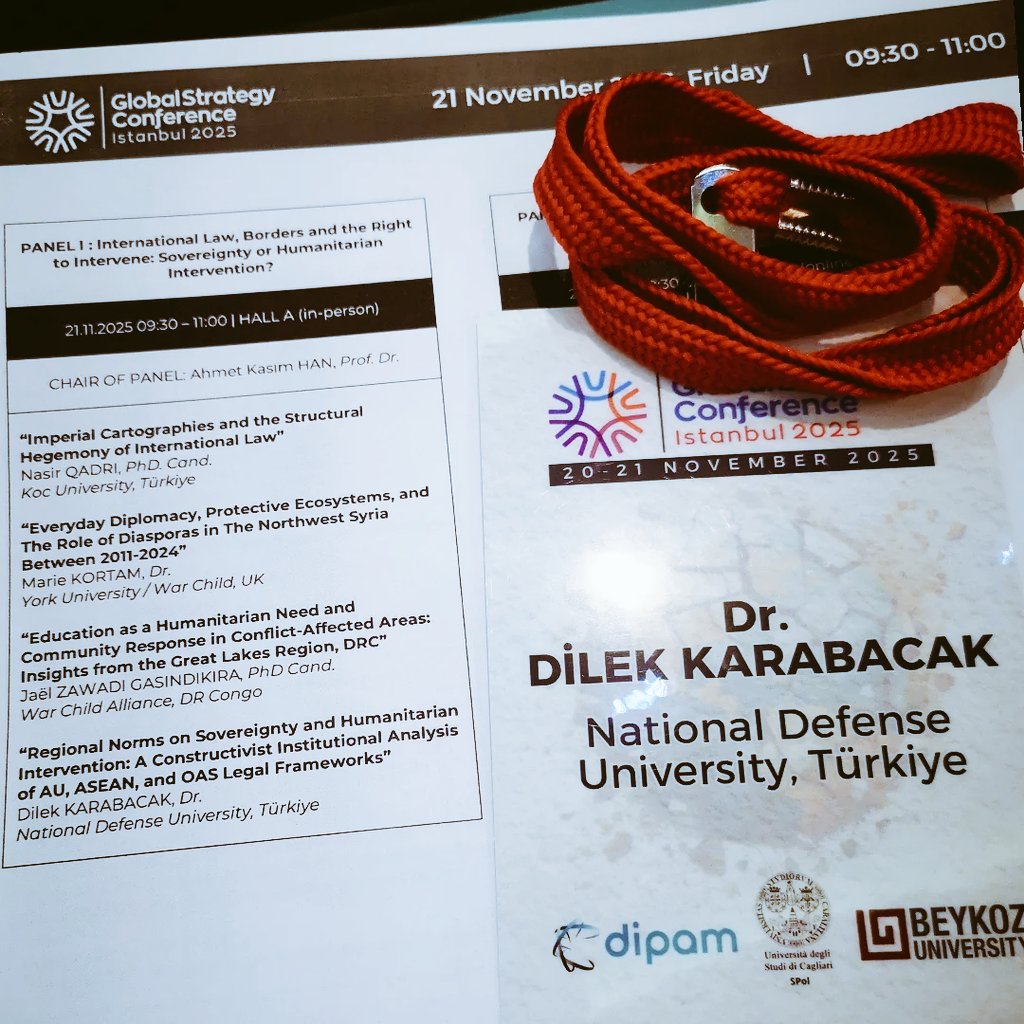Presented my paper at <a href="/dipamorg/">DİPAM</a>  #GlobalStrategyConference2025 #GSC2025