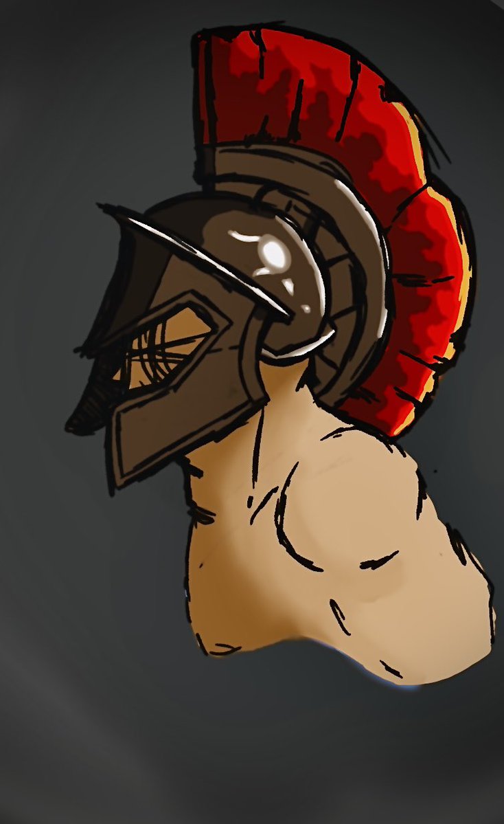 UnhingedSoftly's tweet image. Warm up sketch of the day!!! Thought??
#art #digtialart #Sketching #procreate #artshare