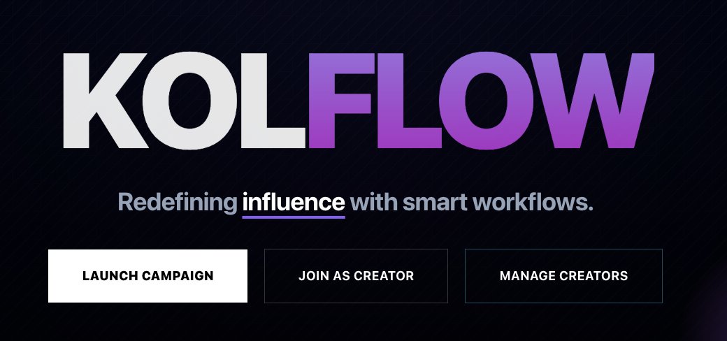 Badbrothers__'s tweet image. BUILDING IN PUBLIC, Just pushed a major update to my site kolflow.xyz. Honestly should have been in it from the beginning was a major usability gap for campaigns but just spent 12 hours implementing and testing it and its good to go