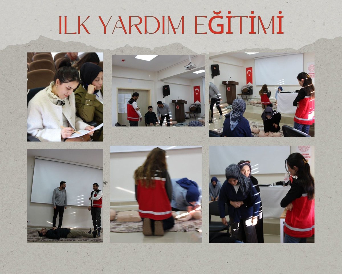 🚑 İlk Yardım Eğitimi 

Çocuklarımızın sağlıklıklı eğitim ortamlarında yetiştirilmesi ve acil müdahale gerektiren sağlık hizmetlerinin sürdürebilir olması amacıyla öğretmenlerimize İlk Yardım Eğitimleri verildi. 
<a href="/tcmeb/">Millî Eğitim Bakanlığı</a> <a href="/SirnakValiligi/">T.C. Şırnak Valiliği</a> <a href="/BirolEkici73/">Birol Ekici</a> <a href="/sirnakmem73/">Şırnak İl Millî Eğitim Müdürlüğü</a> <a href="/bycandiroglu/">Bilal Hoca</a>