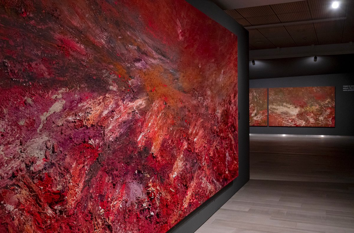 OperaGallery's tweet image. Cristina Babiloni’s major solo exhibition at Fundación Bancaja in Valencia is now open until 22 February 2026. 

Titled ‘Caleb’, the show brings together more than thirty paintings, sculptures and installations inspired by the dialogue between humanity and nature. Through organic…