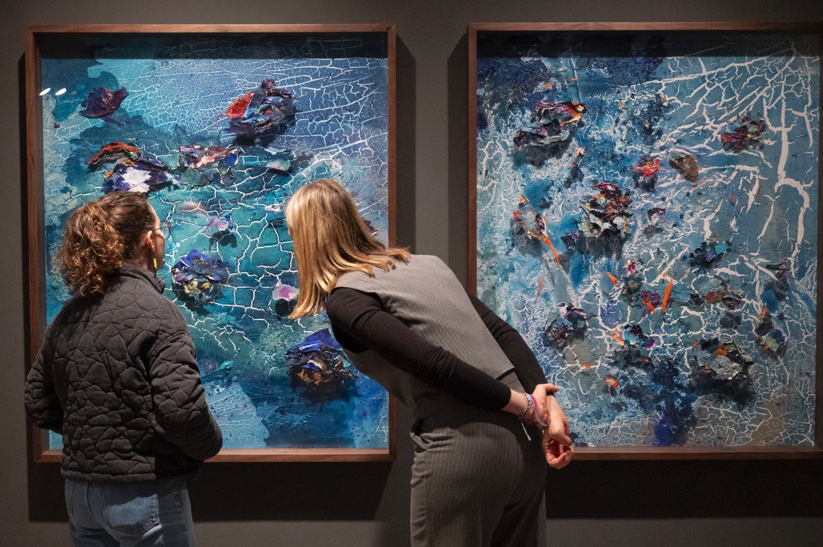 OperaGallery's tweet image. Cristina Babiloni’s major solo exhibition at Fundación Bancaja in Valencia is now open until 22 February 2026. 

Titled ‘Caleb’, the show brings together more than thirty paintings, sculptures and installations inspired by the dialogue between humanity and nature. Through organic…